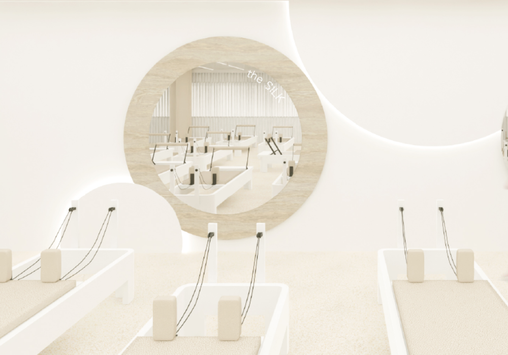 the SILK赤坂見附店スタジオ内