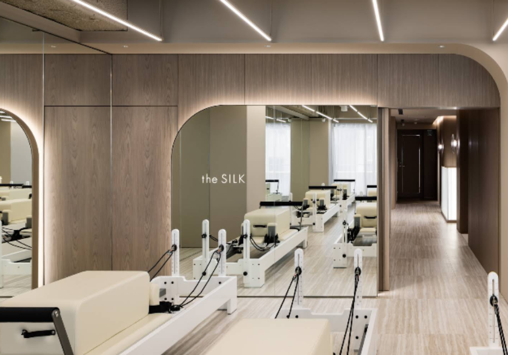 the SILK銀座一丁目店スタジオ内
