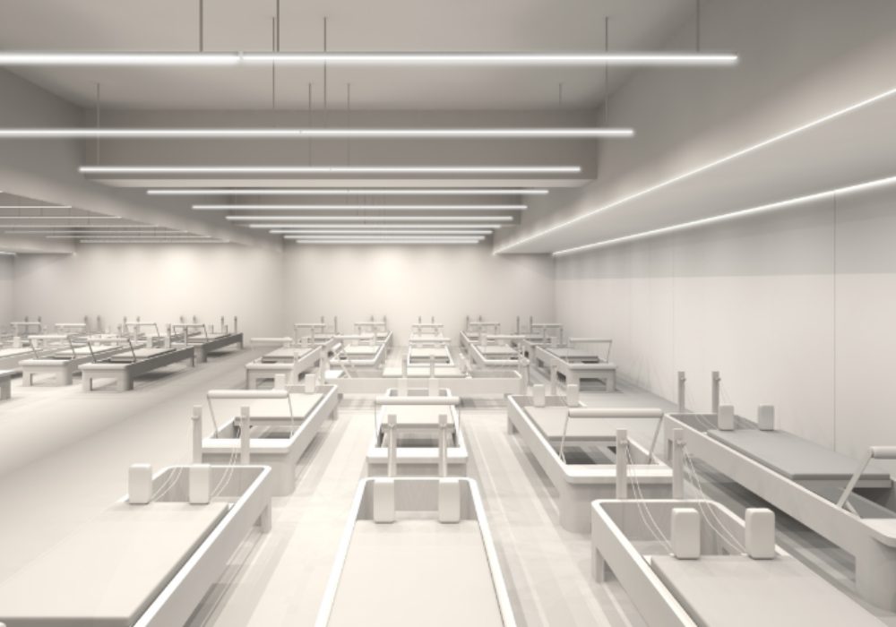 the SILK銀座店スタジオ内