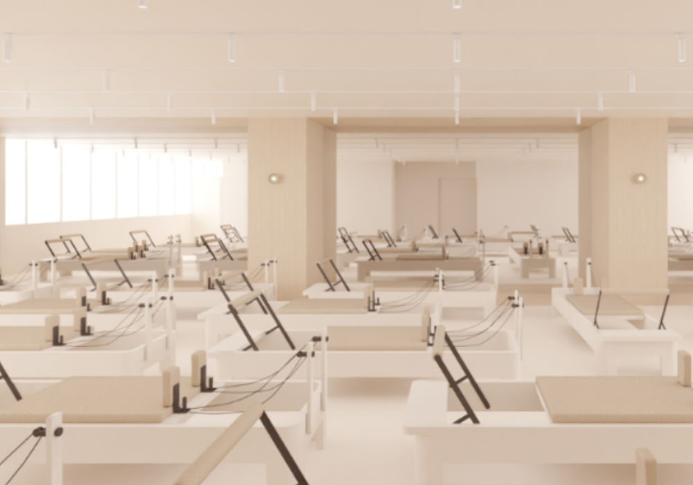 the SILK池袋東口店スタジオ内