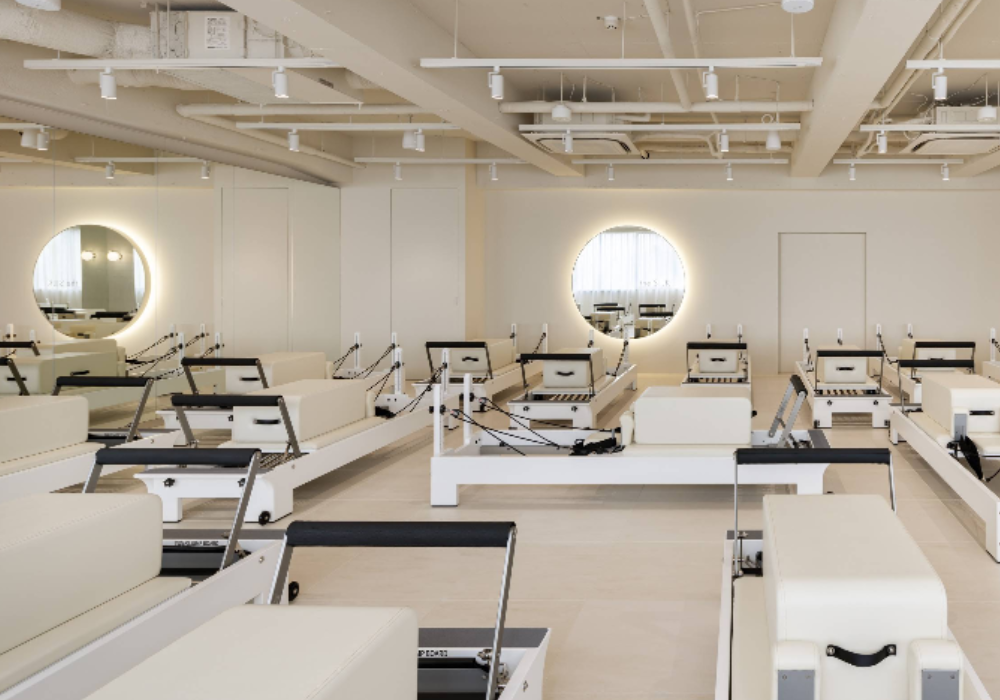 the SILK神楽坂店スタジオ内