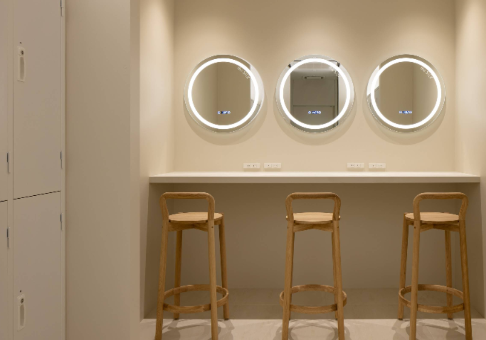 the SILK神楽坂店パウダールーム