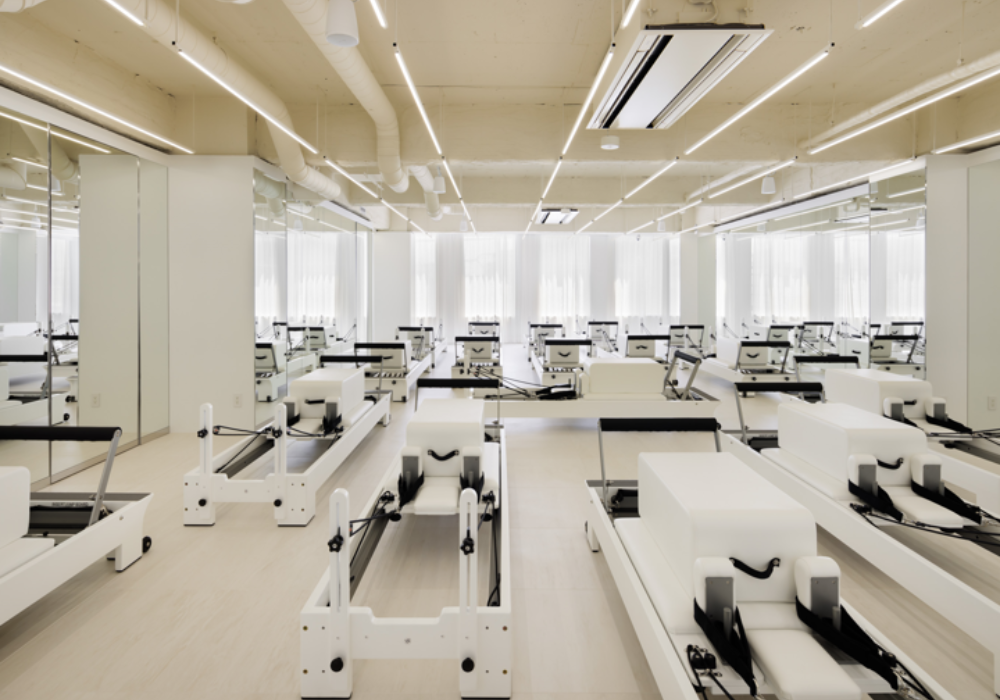 the SILK北千住店スタジオ内