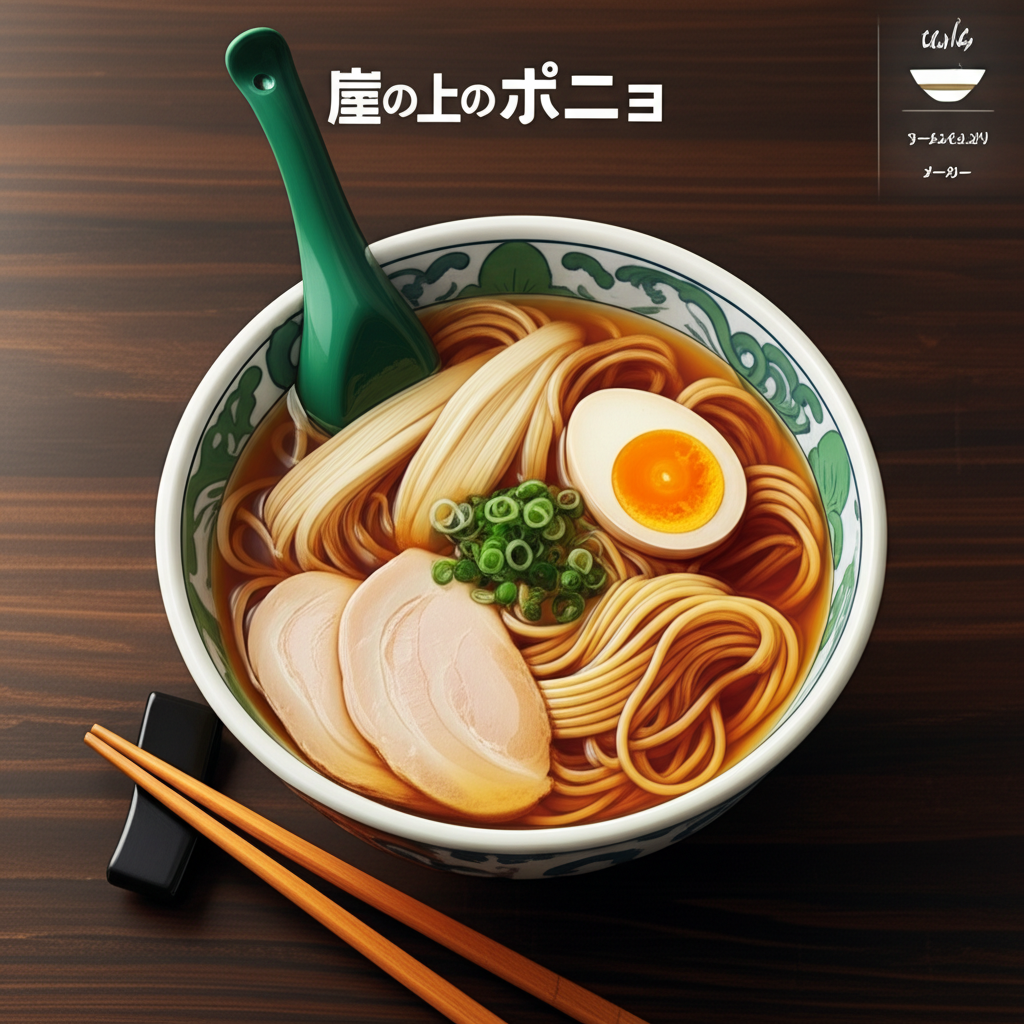 崖の上のポニョのラーメンどんぶりはスケーター製？メーカーの真相を徹底解説！