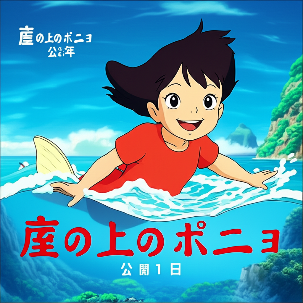 崖の上のポニョはいつ公開されたの？公開日が何年だったかを完全解説！