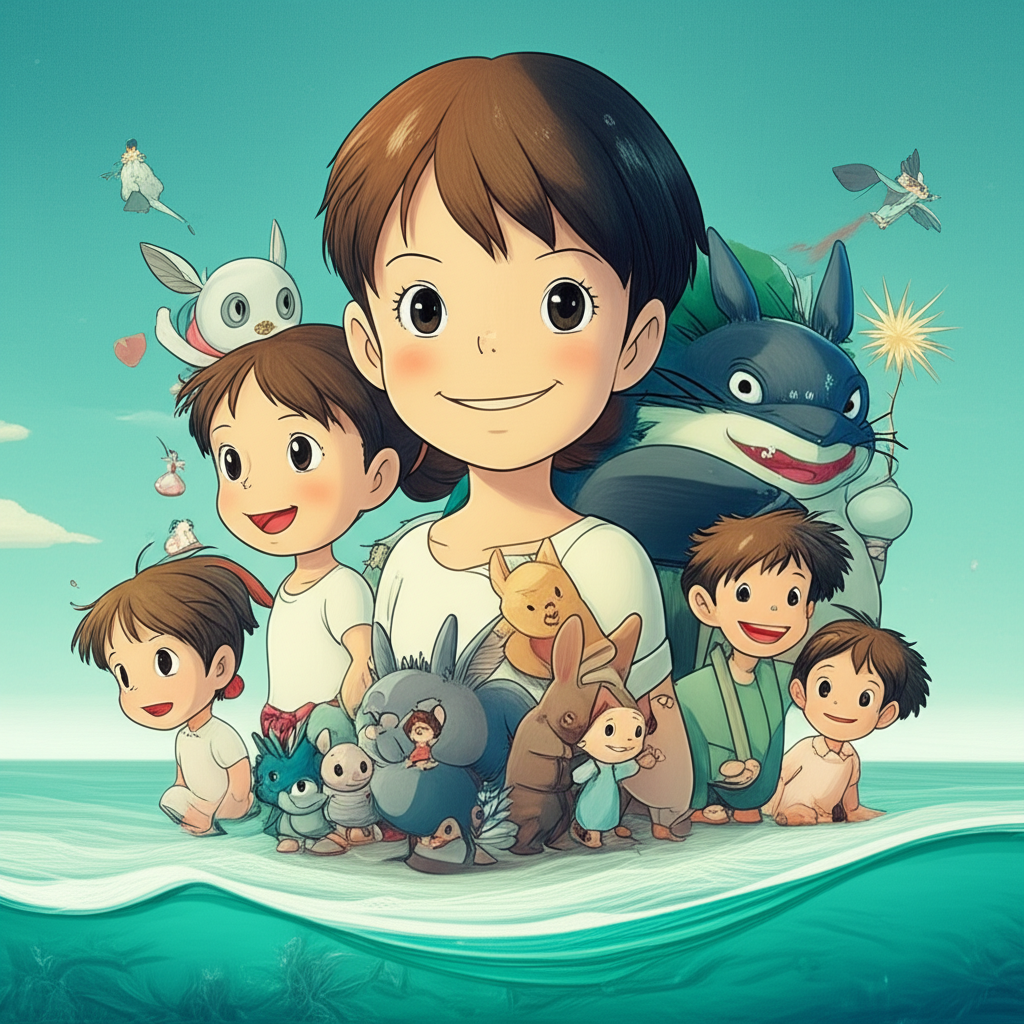 崖の上のポニョの登場人物一覧は？キャラクター・声優を徹底解説！