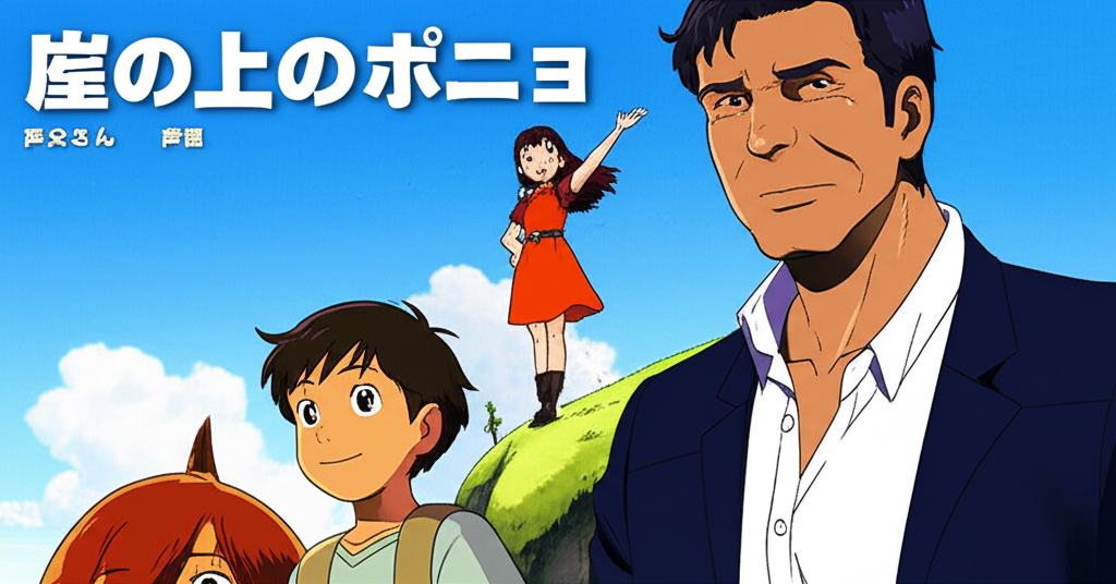 崖の上のポニョのお父さんの声優は誰？長嶋一茂のキャスト情報を徹底解説！