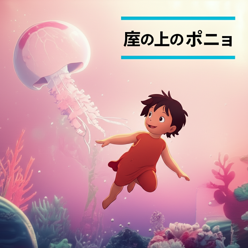 崖の上のポニョのくらげは何の象徴？偶然の出会いと運命を徹底解説