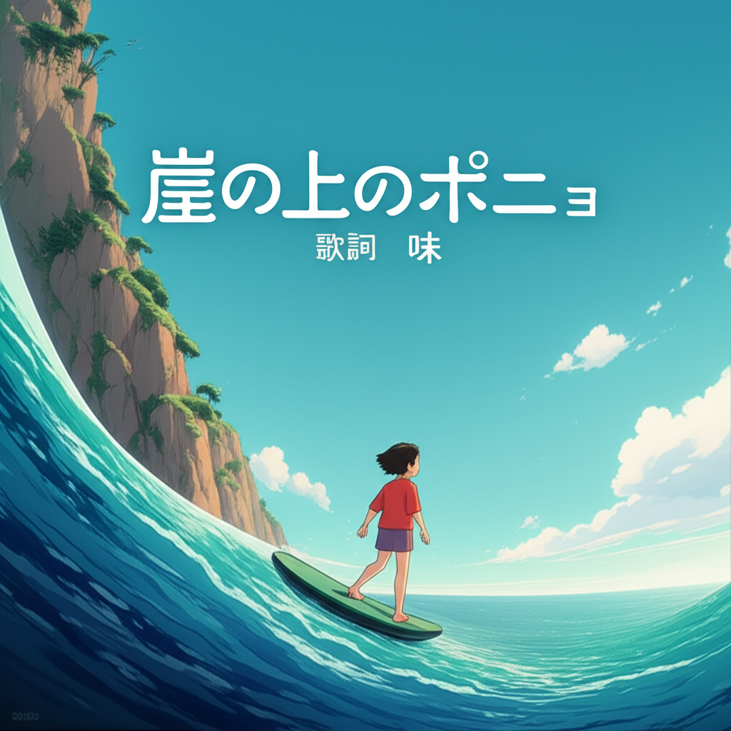 崖の上のポニョの歌詞に隠された意味とは？久石譲が込めた真意を徹底解説！