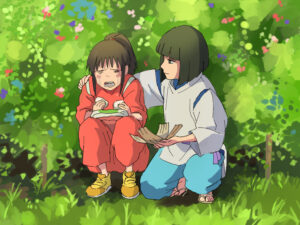 千と千尋の神隠し ハク 正体】千と千尋の神隠し ハクに乗って