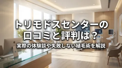 トリモドスセンターの口コミと評判は？実際の体験談や失敗しない植毛術を解説